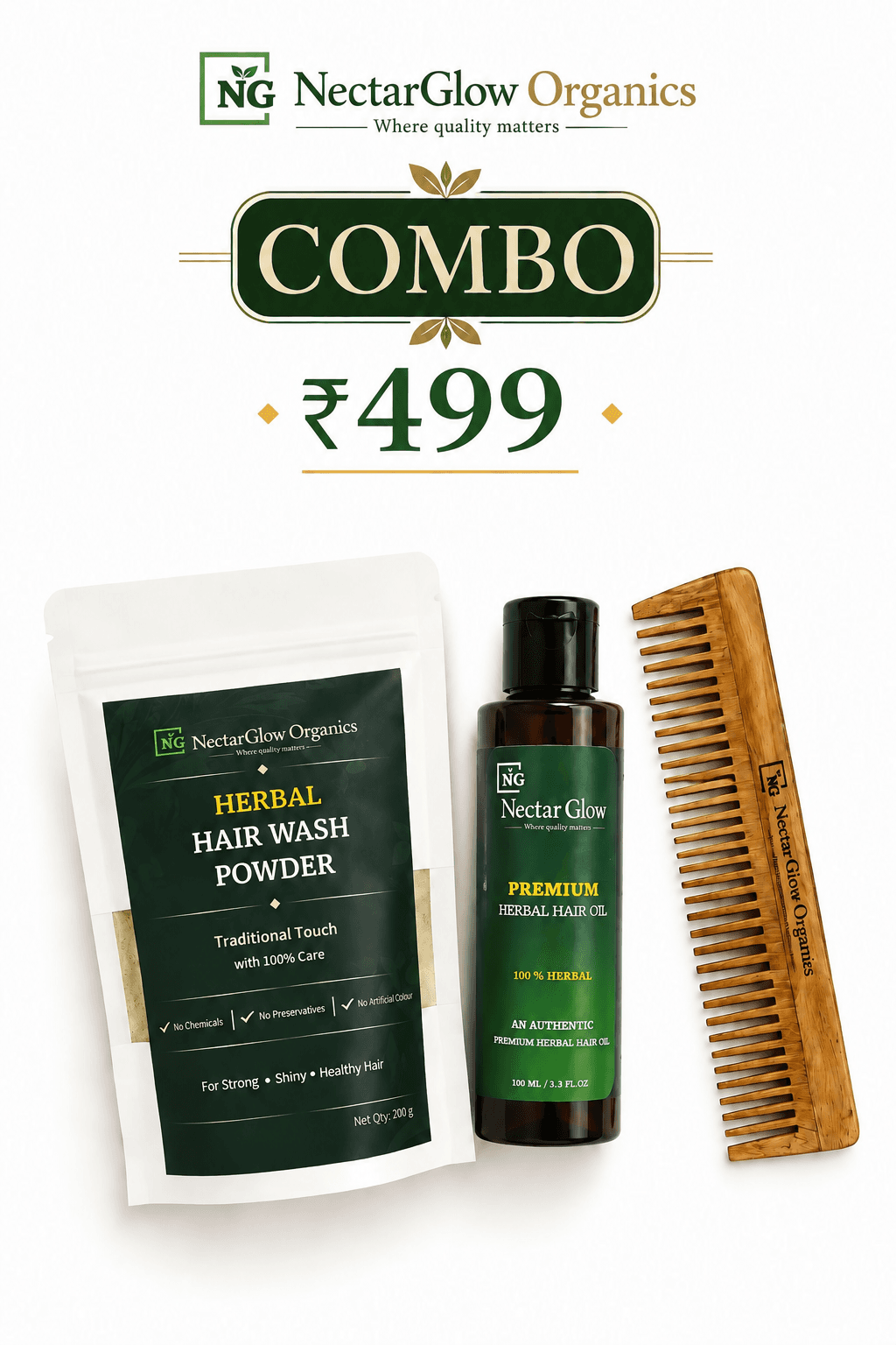 Hair care 499 Combo